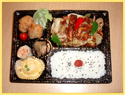回鍋肉弁当