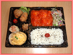 干焼蝦仁弁当